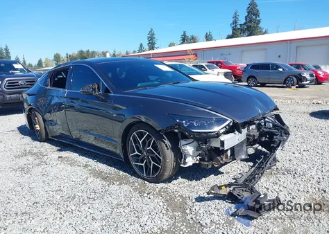 2023 Hyundai Sonata N Line from USA, damaged, VIN KMHL14JC6PA337198